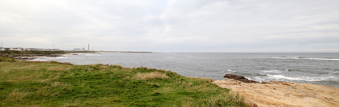 Newbiggin by the Sea in Northumberland